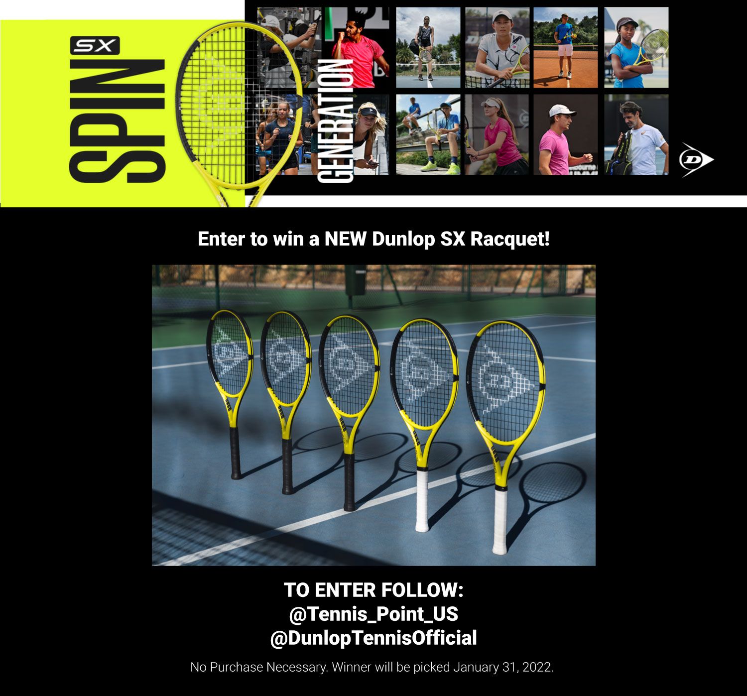 Dunlop SX Giveaway