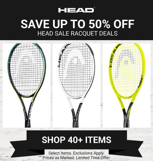 Head Sale Tennis Racquets