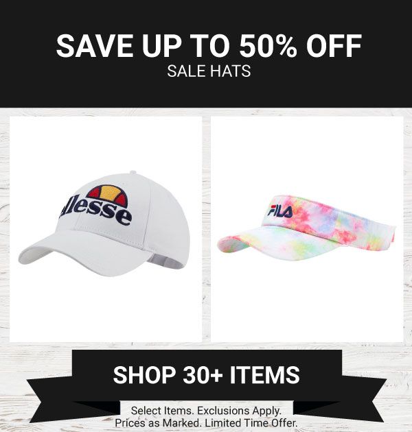 Sale Tennis Hats