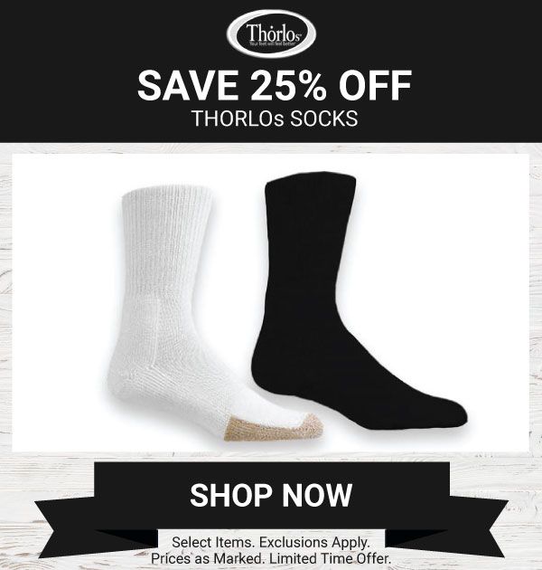 25% Off Throlo Socks