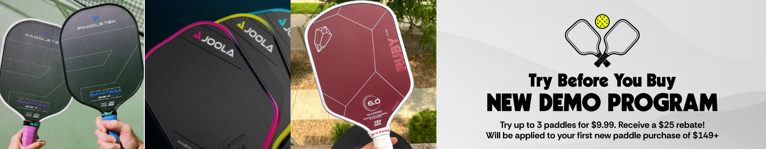 Pickleball Paddle Demo