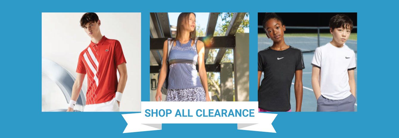 Clearance Tennis Gear