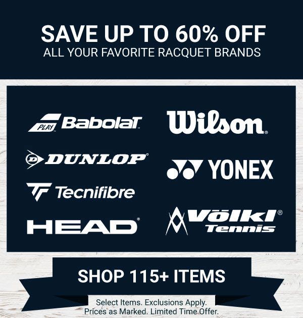 Sale Tennis Racquets