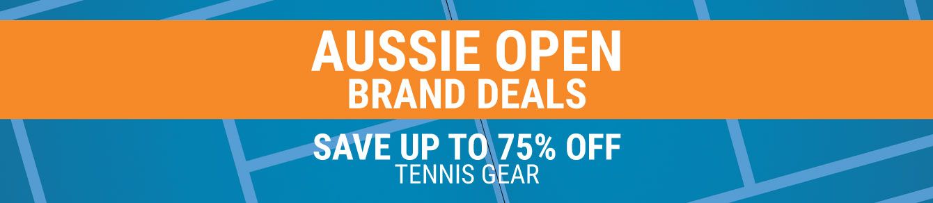 Aussie Open Tennis Sale - Tennis Apparel, Racquets, Bags, Shoes and more