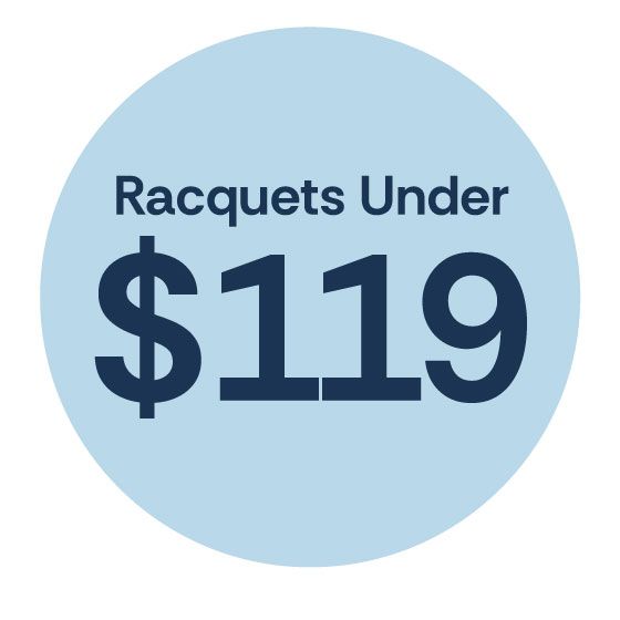 Racquets Under $119