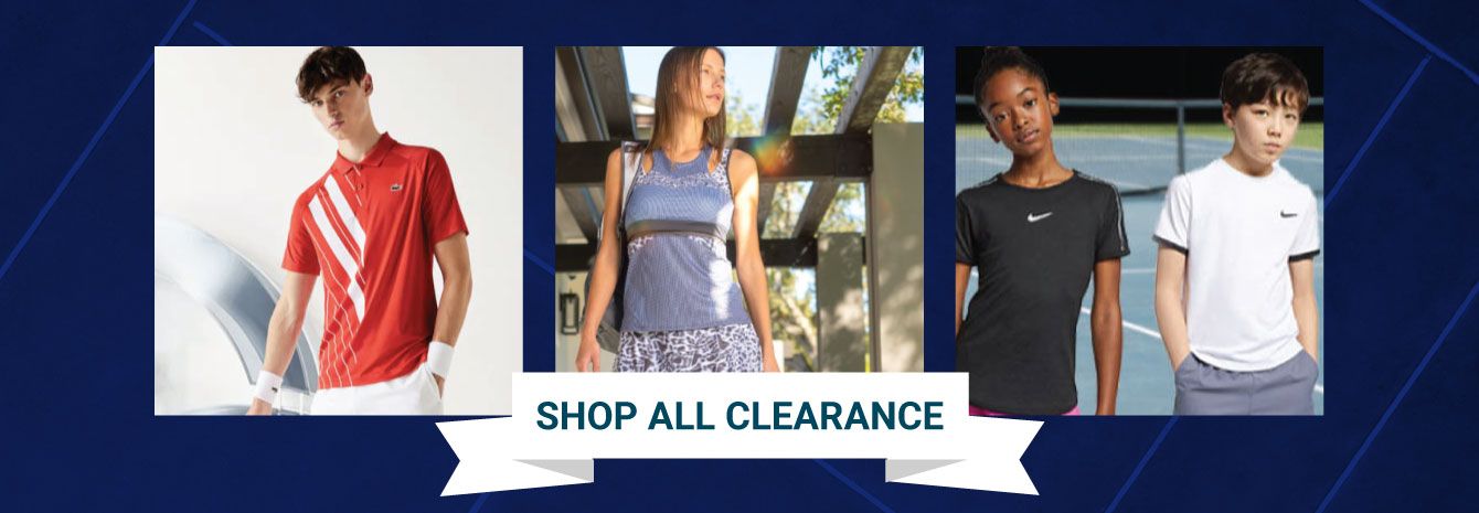 Clearance Tennis Gear