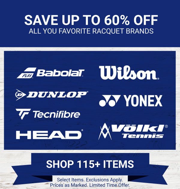 Sale Tennis Racquets