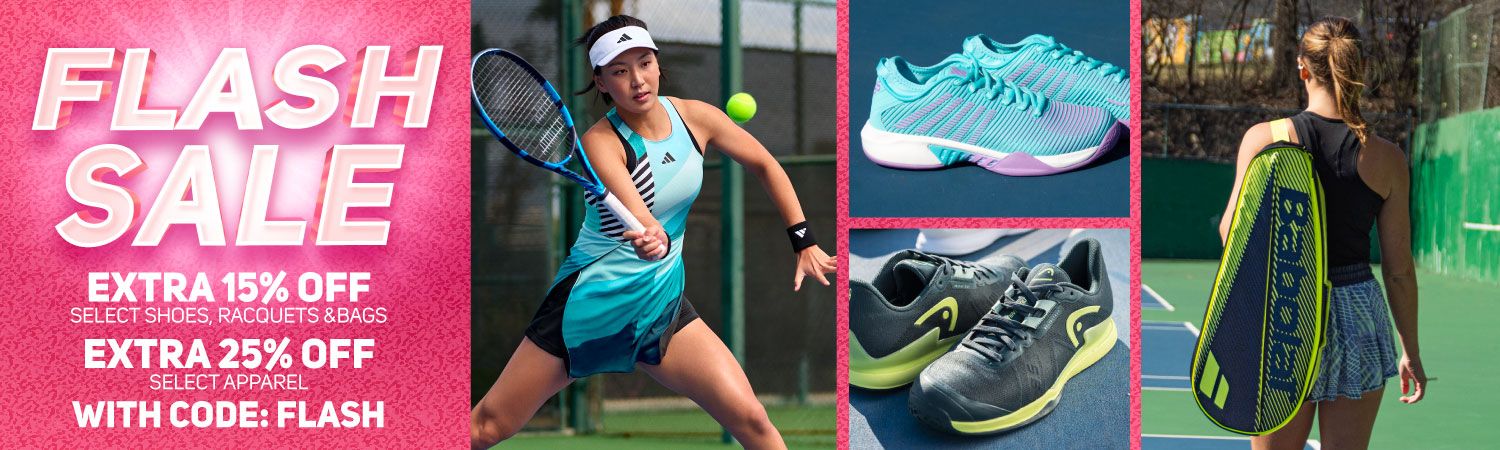 Tennis-Point Flash Sale - Extra 25% off sale apparel Extra 15% off shoes, racquets and more