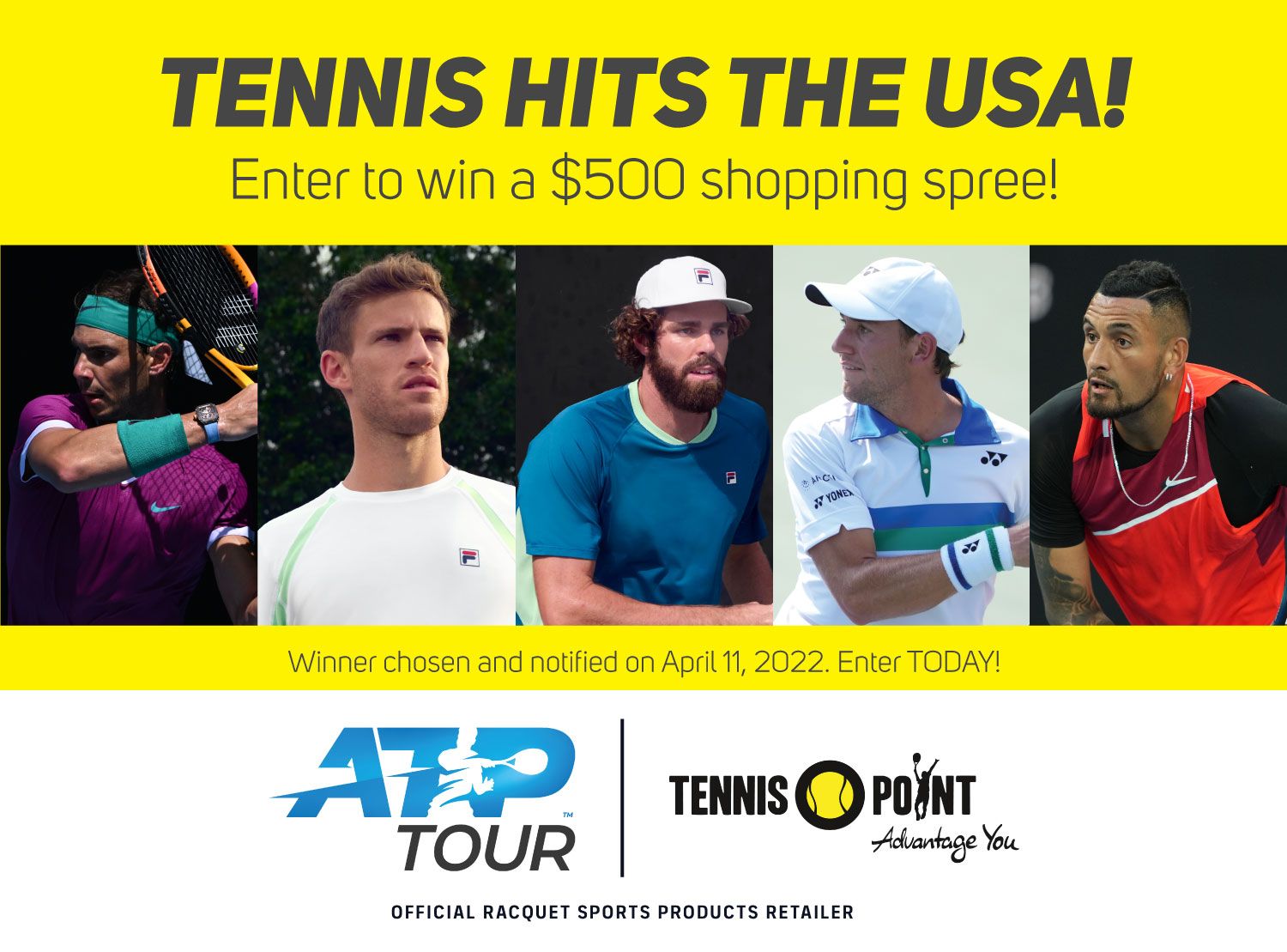 ATP hits the USA