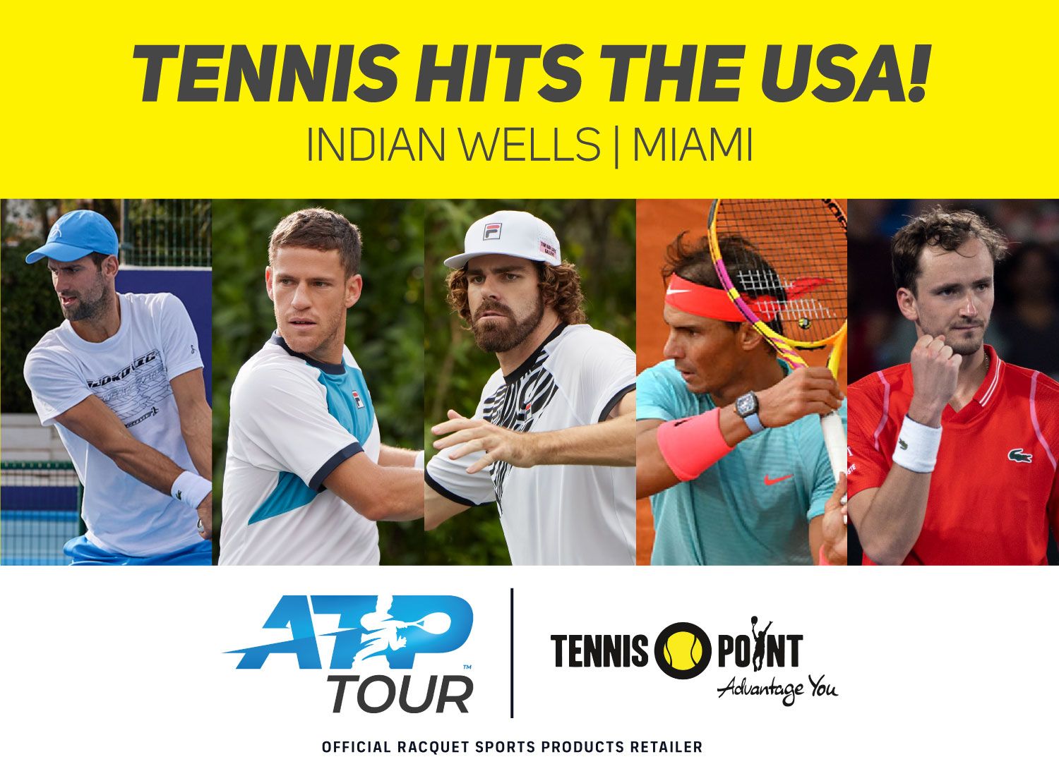 Tennis has hit the USA