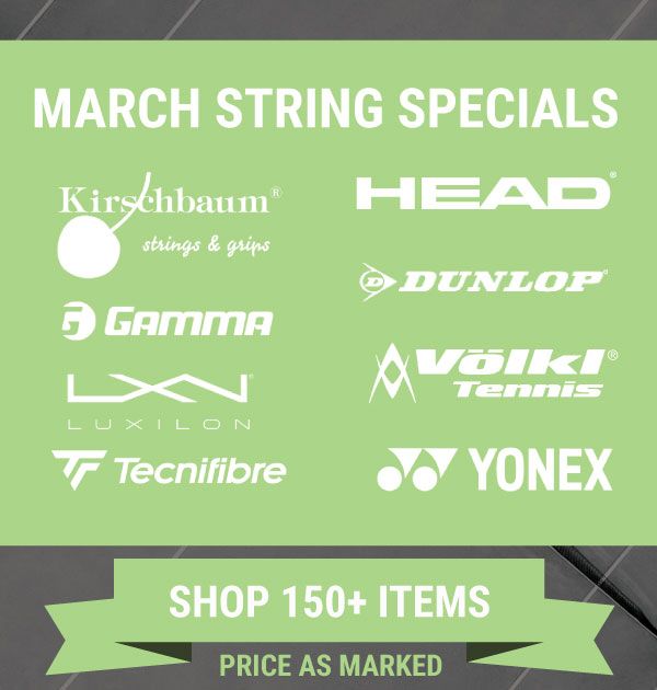 Sale Tennis Strings