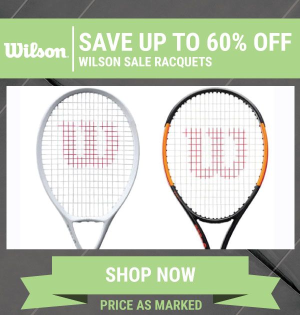 Wilson Sale Tennis Racquets