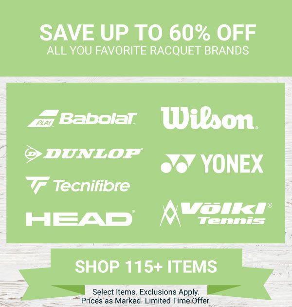 Sale Tennis Racquets