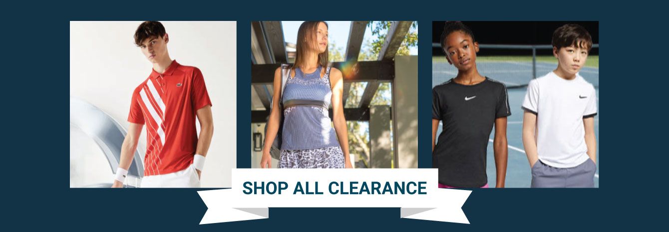 Clearance Tennis Gear