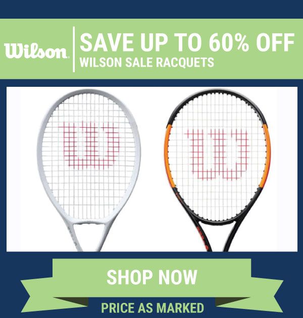 Wilson Sale Tennis Racquets
