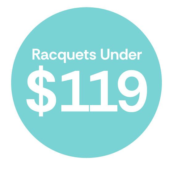 Racquets Under $119
