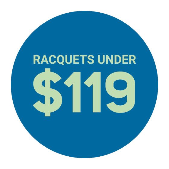 Racquets Under $119