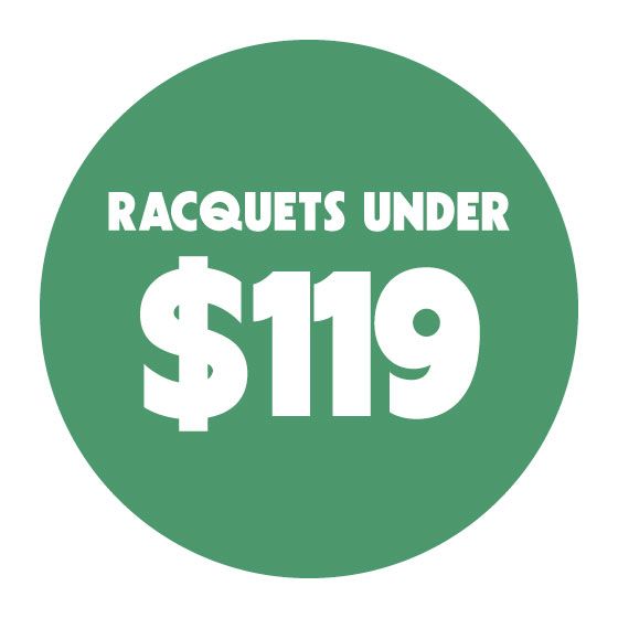 Racquets Under $119