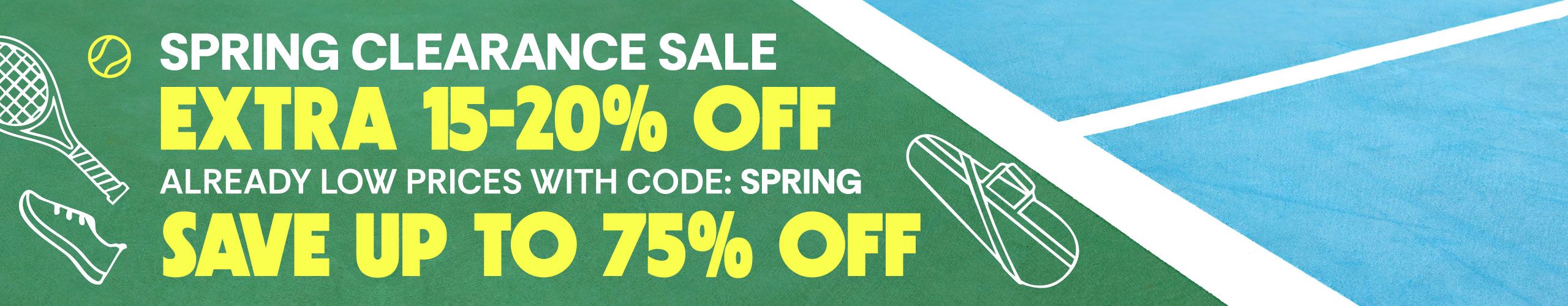 Spring Clearance Sale