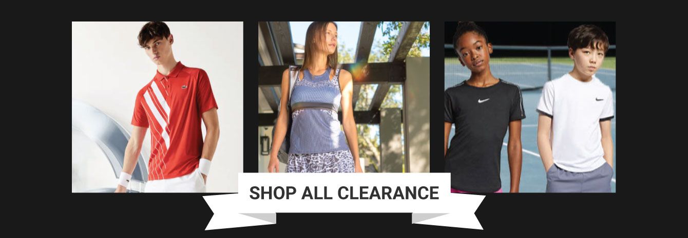 Clearance Tennis Gear