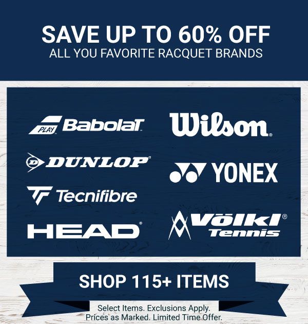 Sale Tennis Racquets