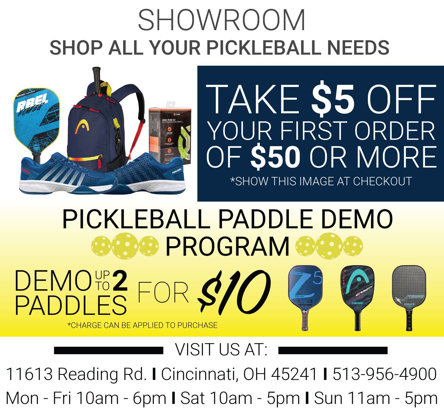 Midwest Racquet Sports Pickleball Demos