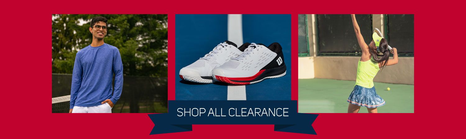 Clearance Tennis Gear