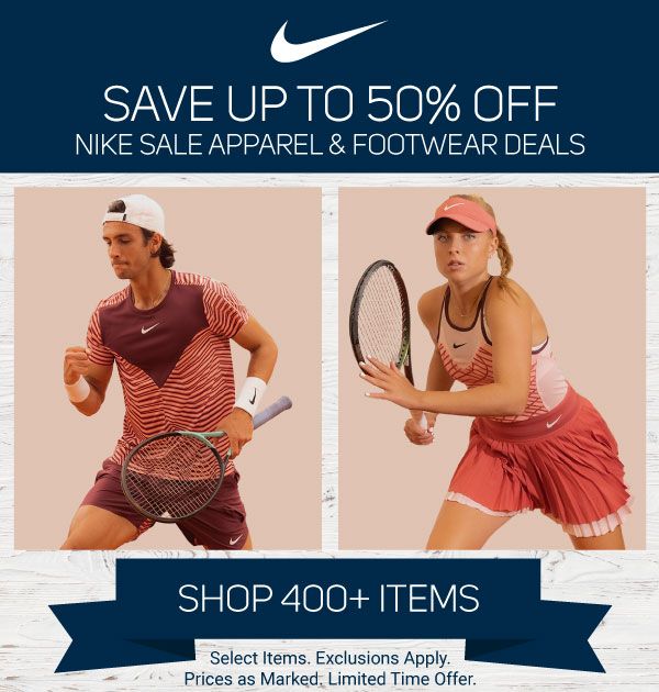 Save On Past Season Nike