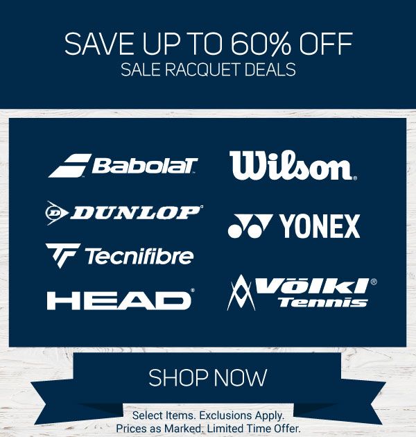 Sale Tennis Racquets