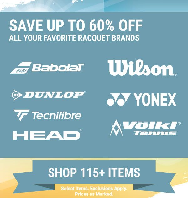 Sale Tennis Racquets