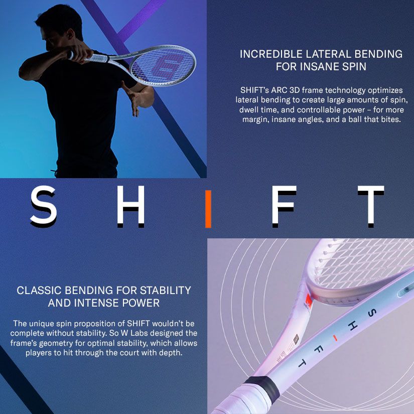 Wilson Shift Tennis Racquets