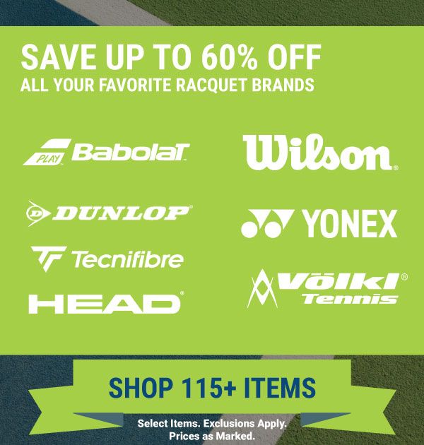 Sale Tennis Racquets