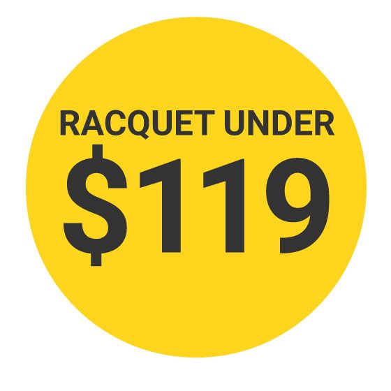 Racquets Under $119