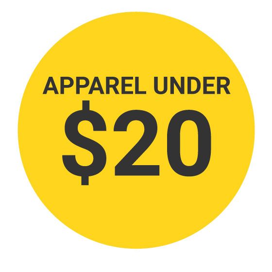 Apparel Under $20