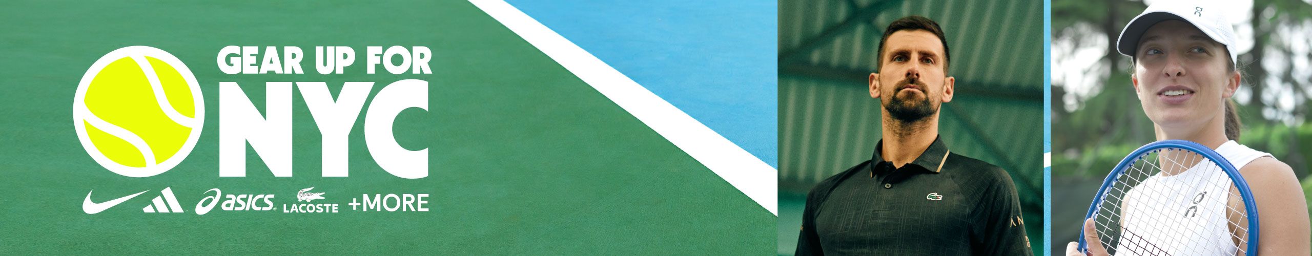 Gear Up For NYC - US Open Tennis Gear