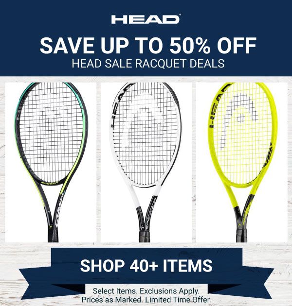Head Sale Tennis Racquets