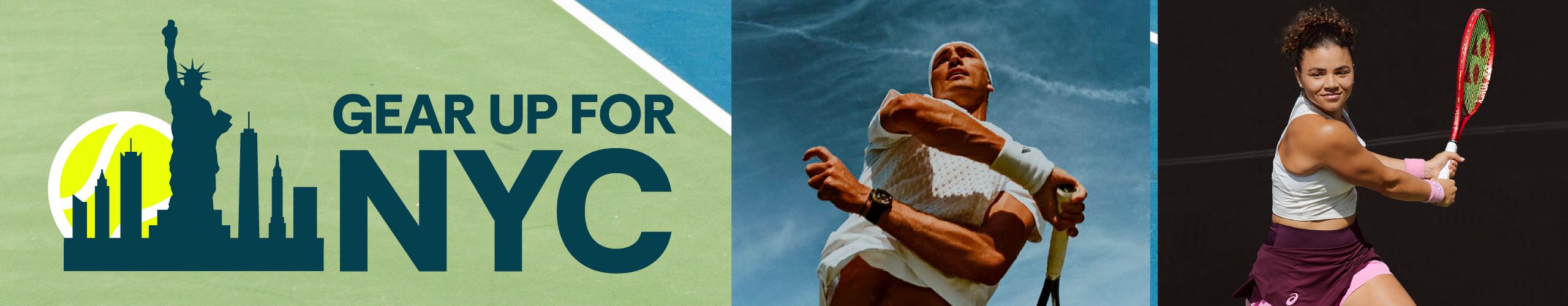 Gear Up For NYC - US Open Tennis Gear
