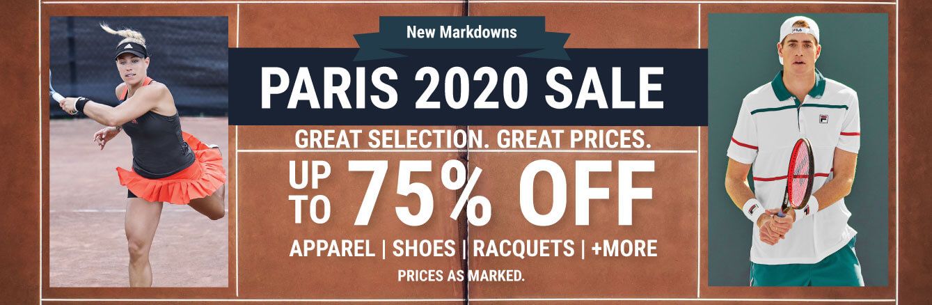 Paris Tennis Sale