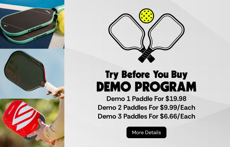 Pickleball Paddle Demo