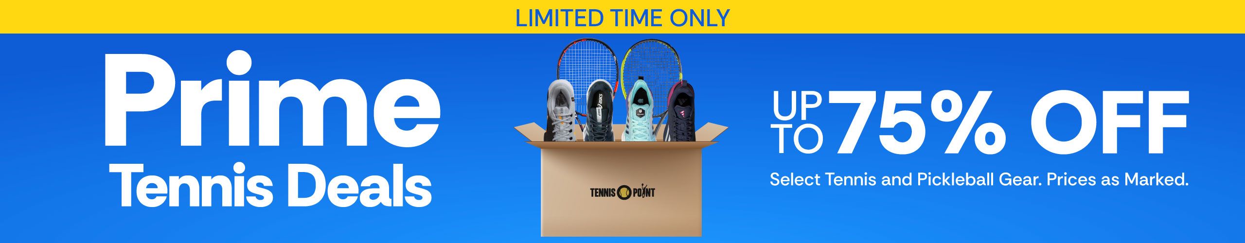 Prime Tennis Sale