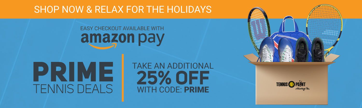 Tennis-Point Prime - Extra 25% off select sale apparel, shoes, racquets, bags and more