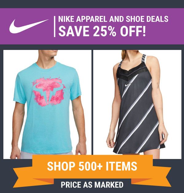 Nike Sale Tennis Gear