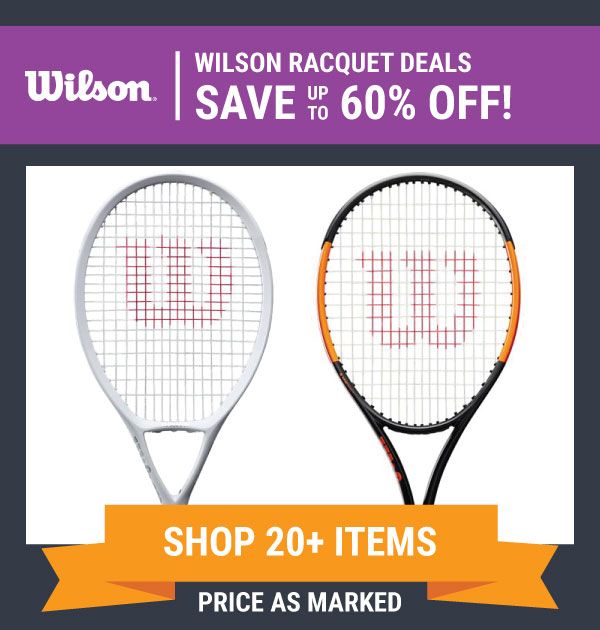 Wilson Sale Tennis Racquets