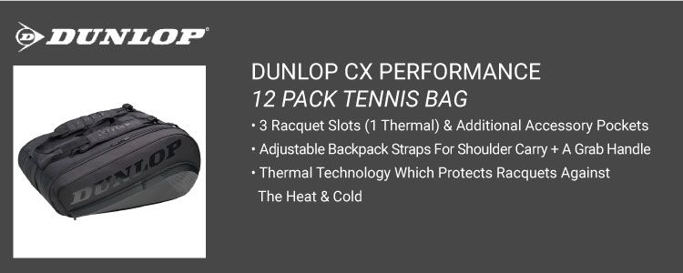 Dunlop CX 12 Pack Tennis Bag