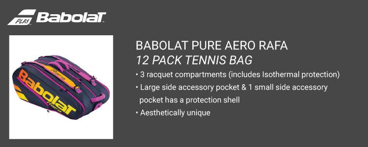 Babolat Pure Aero Rafa 12 Pack Tennis Bag