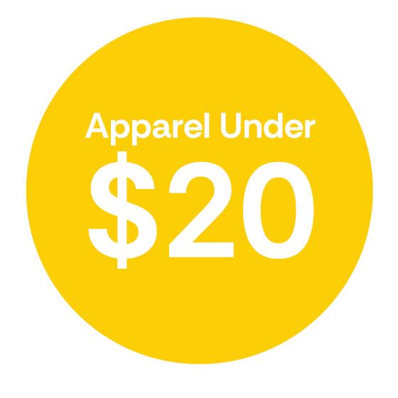 Apparel Under $20