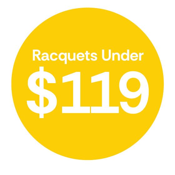 Racquets Under $119