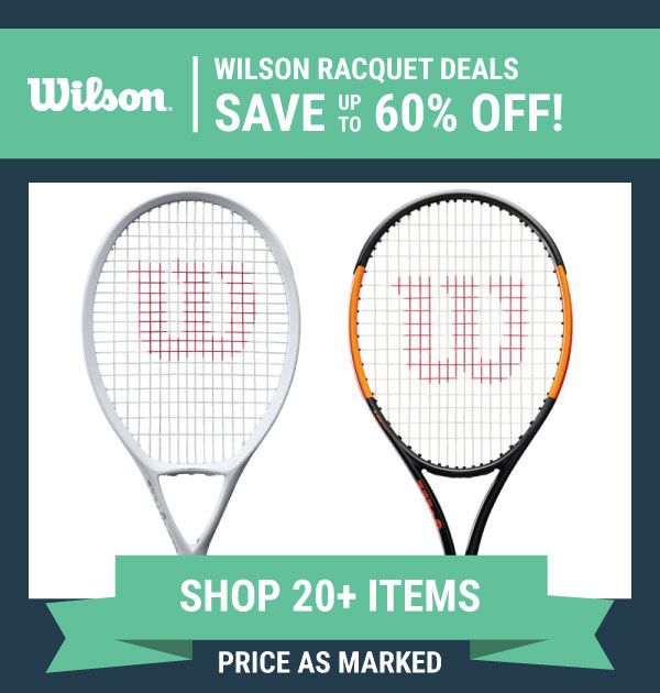Wilson Sale Tennis Racquets