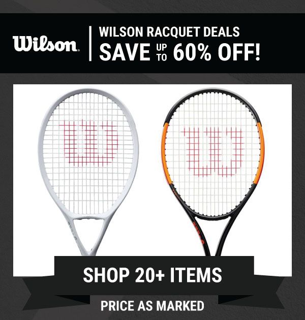 Wilson Sale Tennis Racquets