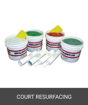 Tennis Court Resurfacing Supplies